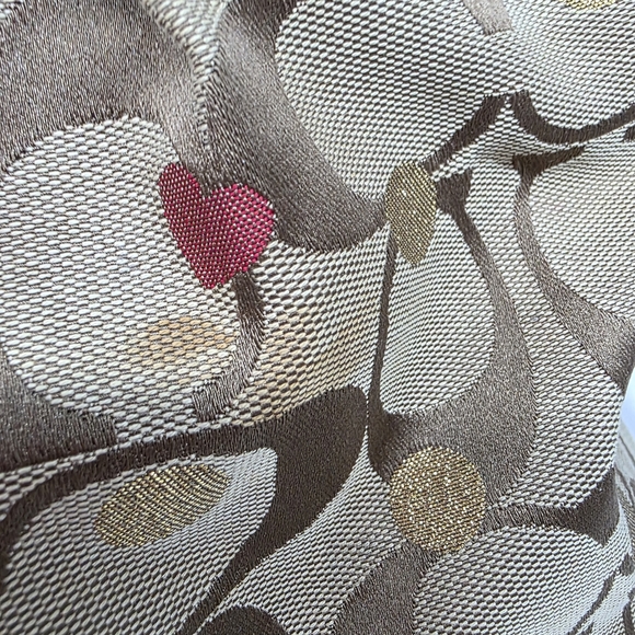 Stylish Tan and Red Women's Bag - Picture 5 of 12